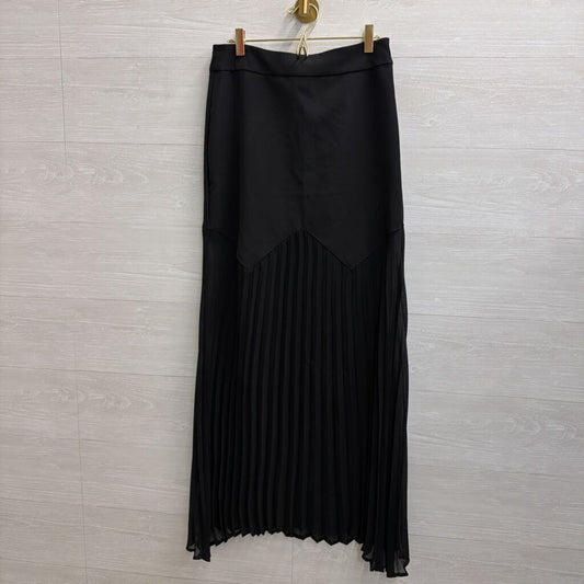 NY and C Black Sheer Bottom Maxi Skirt Small