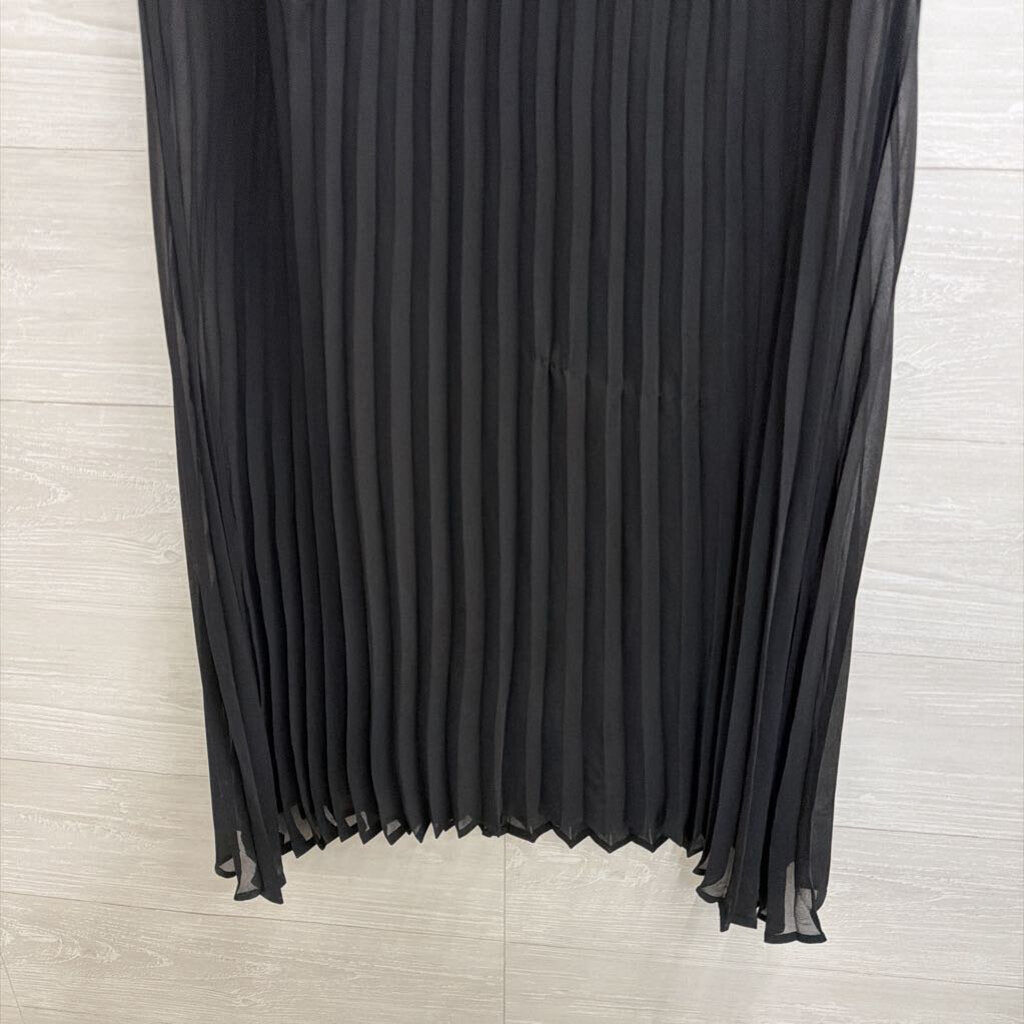 NY and C Black Sheer Bottom Maxi Skirt Small