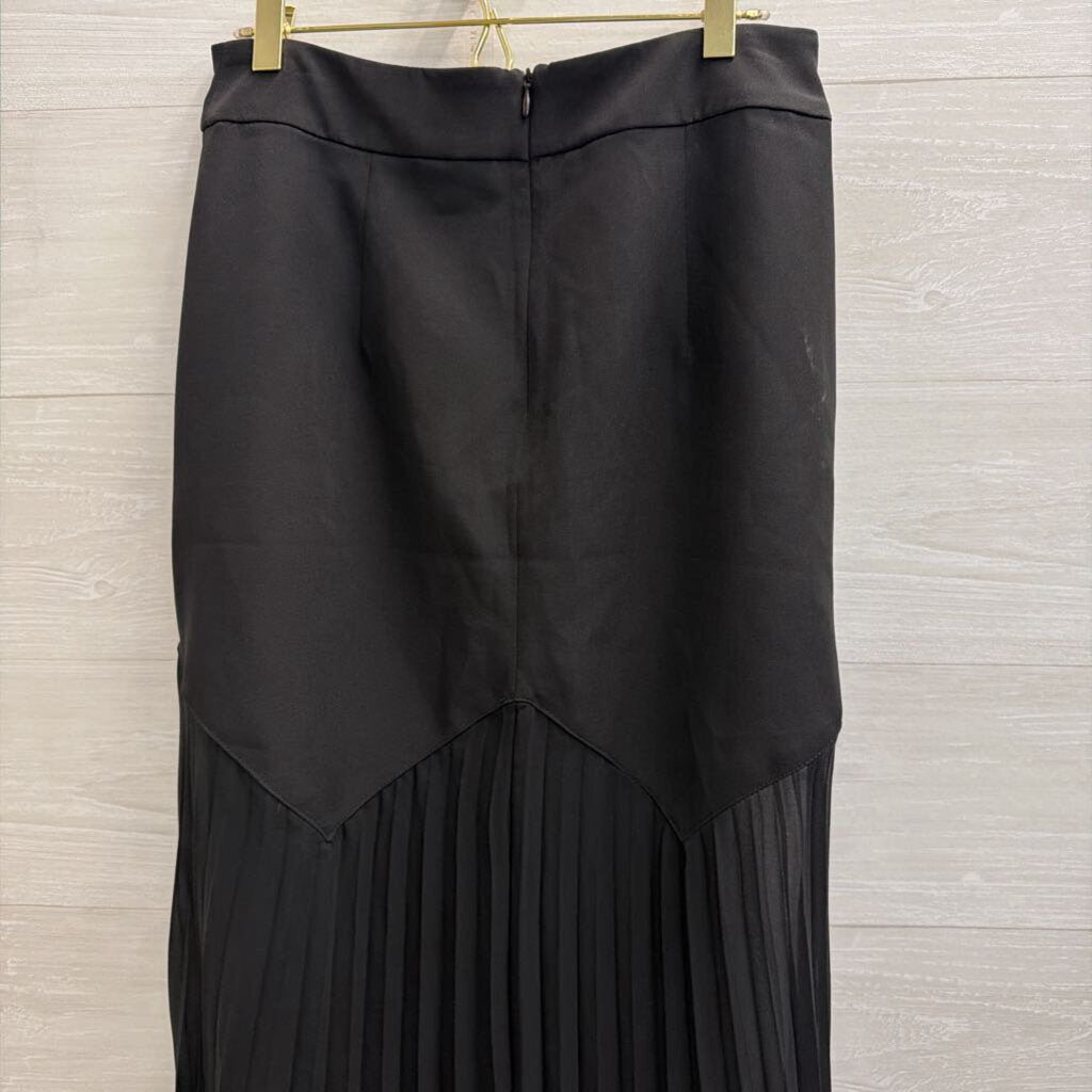 NY and C Black Sheer Bottom Maxi Skirt Small