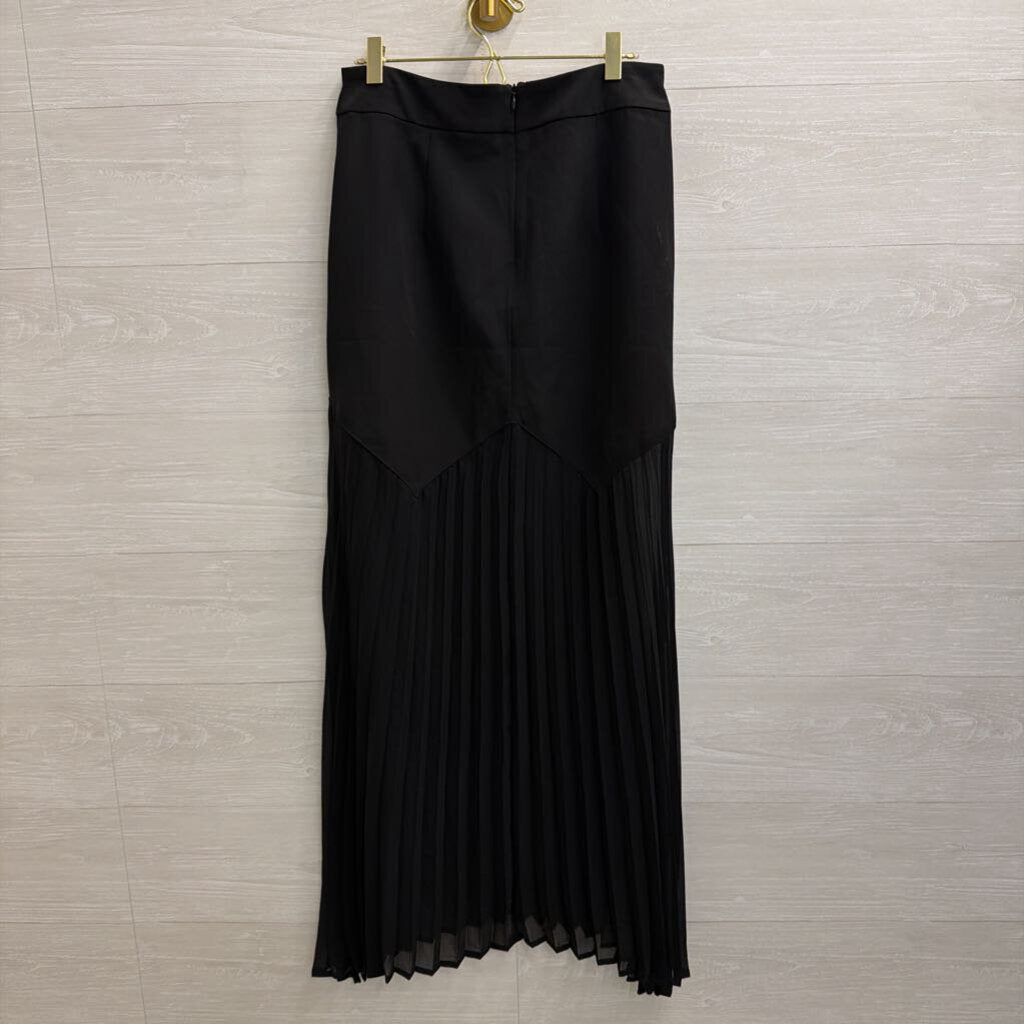 NY and C Black Sheer Bottom Maxi Skirt Small