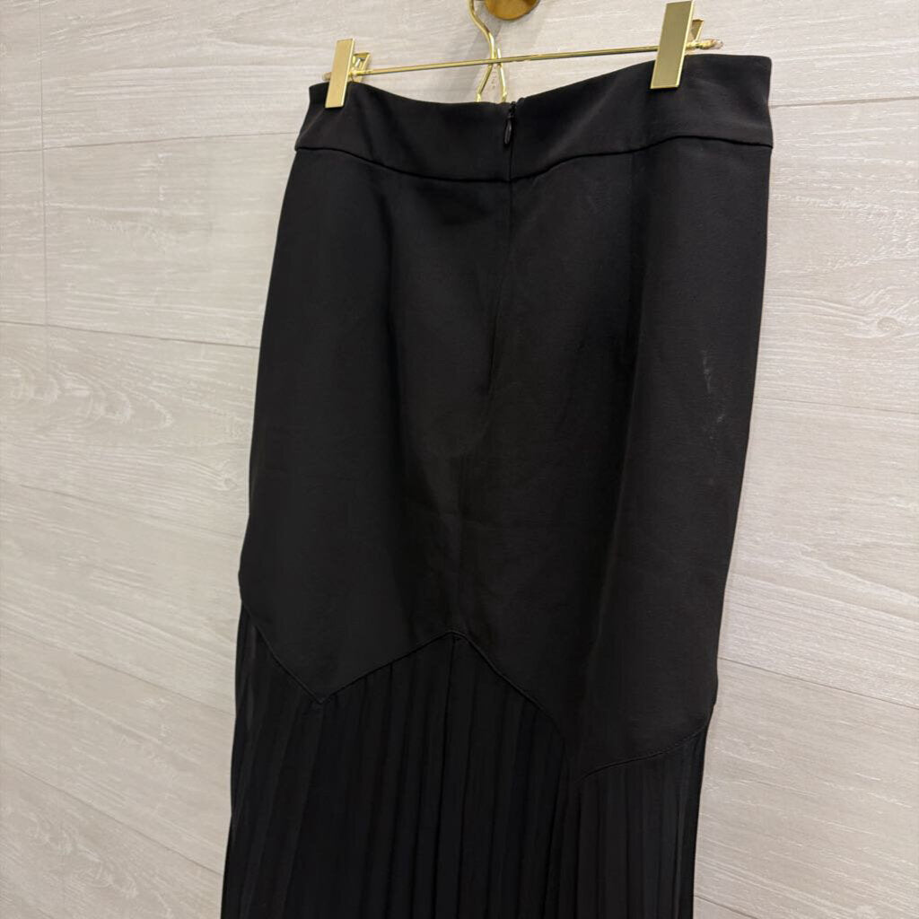 NY and C Black Sheer Bottom Maxi Skirt Small