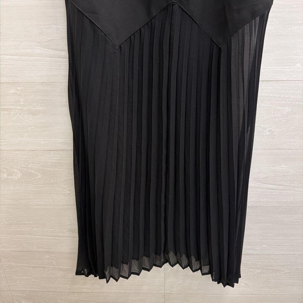 NY and C Black Sheer Bottom Maxi Skirt Small
