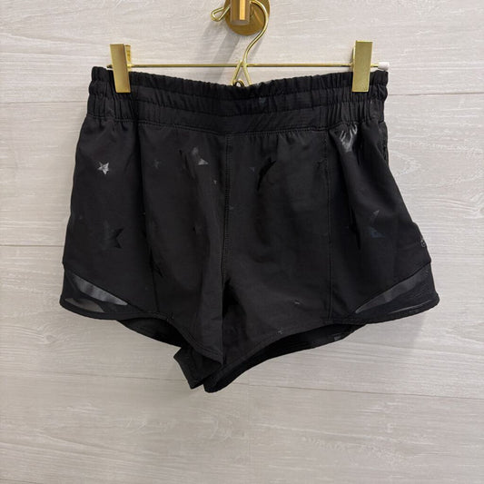 AS Revival Black Star Print Athletic Shorts Small