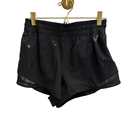 AS Revival Black Star Print Athletic Shorts Small