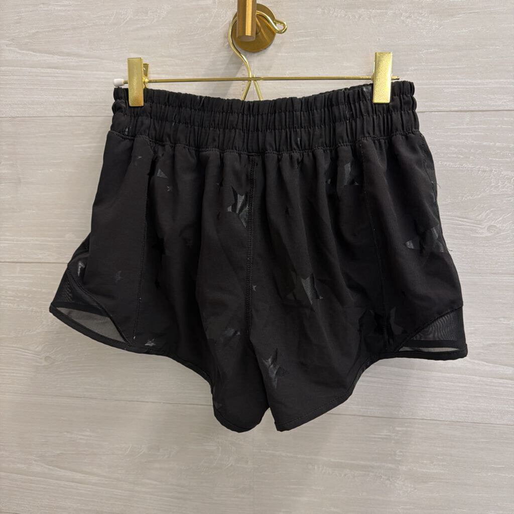 AS Revival Black Star Print Athletic Shorts Small