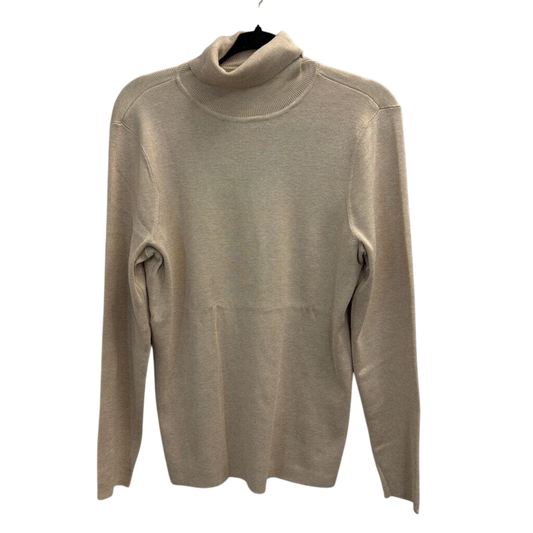 Chico's Brown Ribbed Knit Turtleneck Top 2