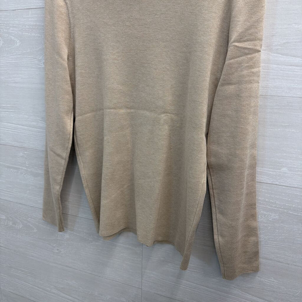 Chico's Brown Ribbed Knit Turtleneck Top 2