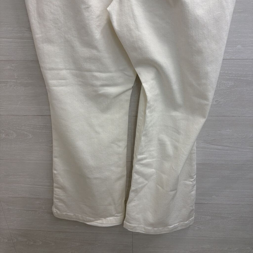 Judy Blue White Denim Slim Boot Jeans 22W