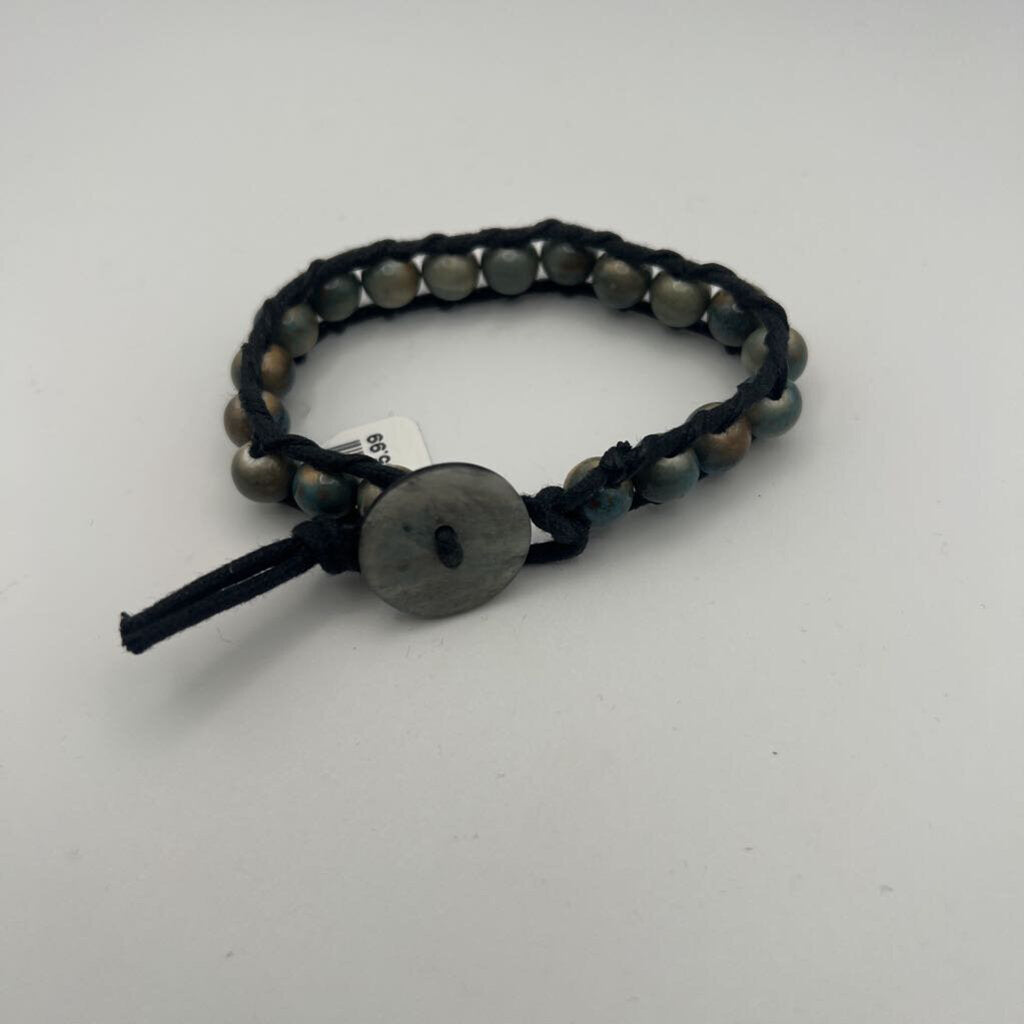 Navy/ Blue Beaded Bracelet