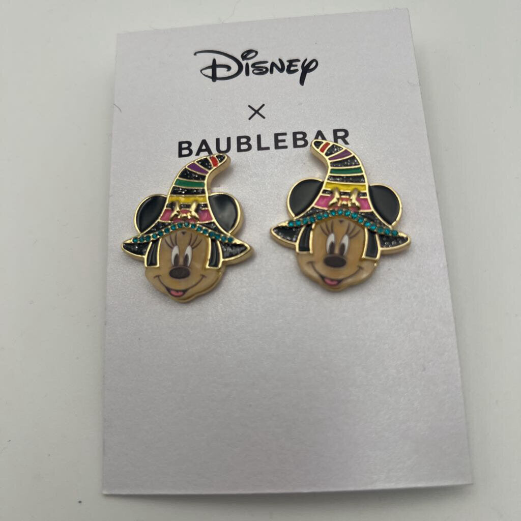 Disney X BaubleBar Witch Minnie Earrings