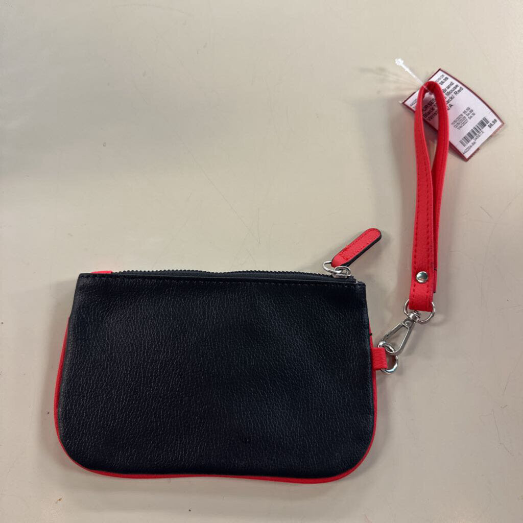 Black Minnie Mouse Wristlet