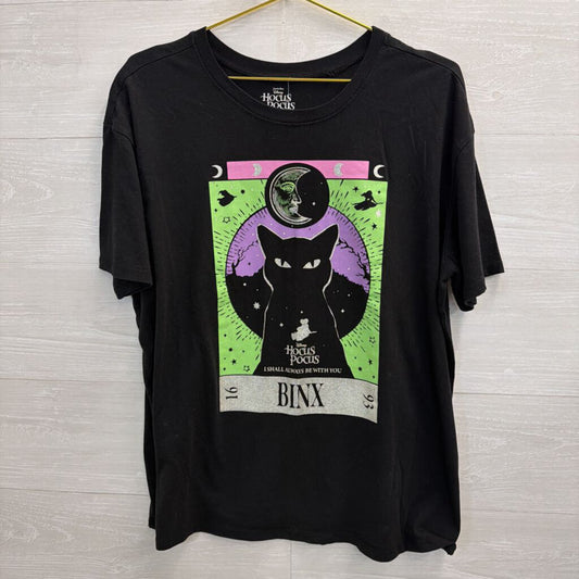 Hocus Pocus Black/ Multi Short Sleeve Graphic Tee XXXL