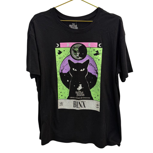 Hocus Pocus Black/ Multi Short Sleeve Graphic Tee XXXL