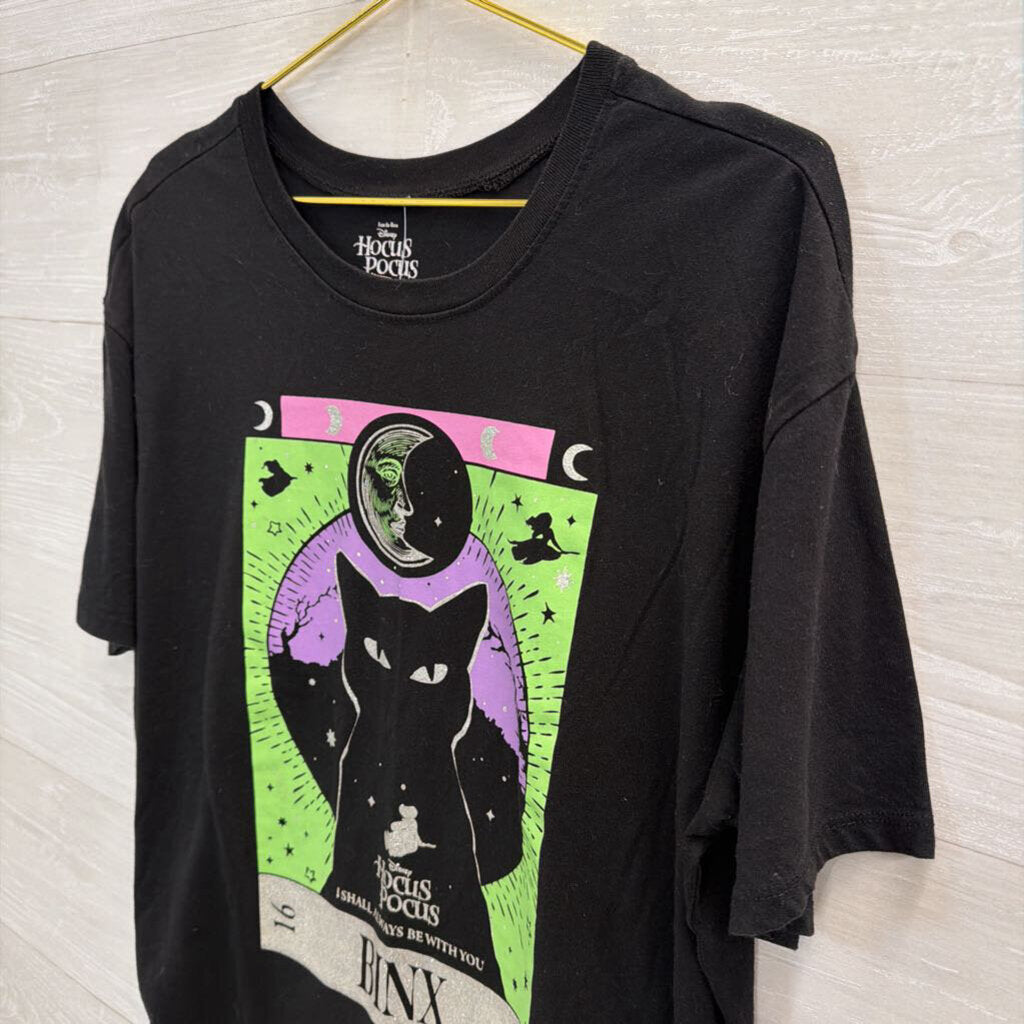 Hocus Pocus Black/ Multi Short Sleeve Graphic Tee XXXL