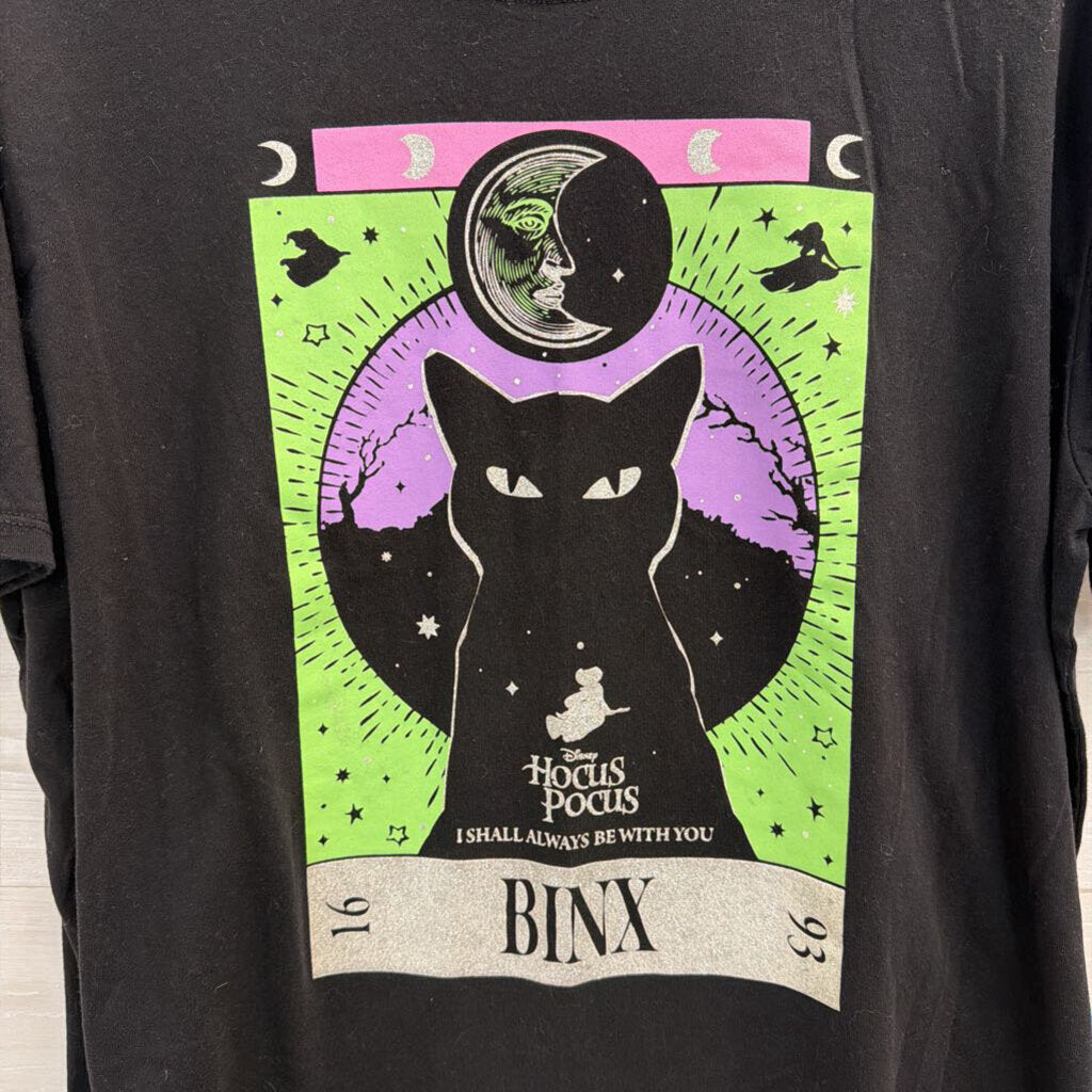 Hocus Pocus Black/ Multi Short Sleeve Graphic Tee XXXL