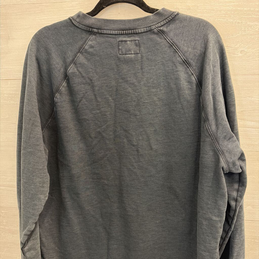 Goodfellow Grey Friends Til The End Skeleton Pullover Large