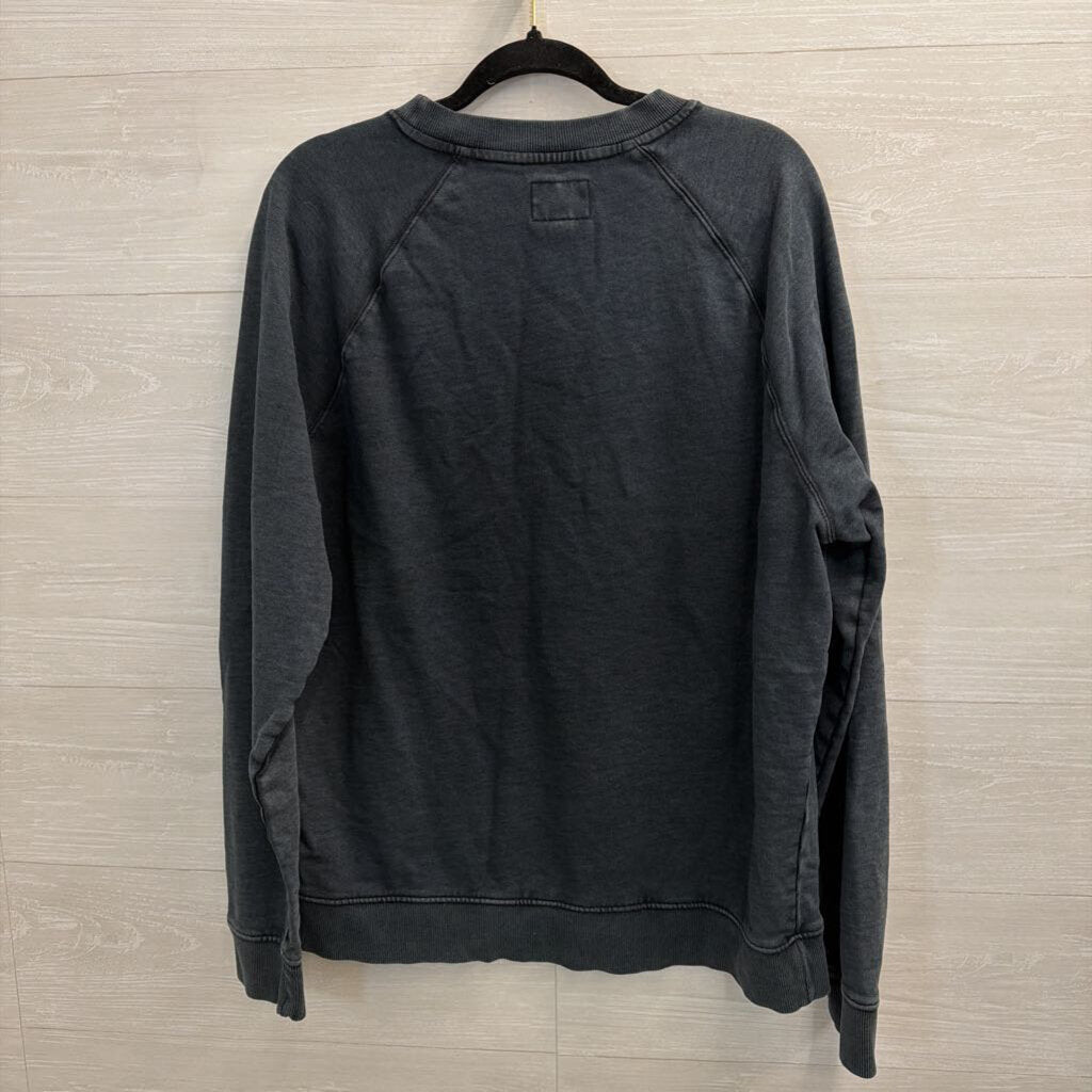 Goodfellow Grey Friends Til The End Skeleton Pullover Large