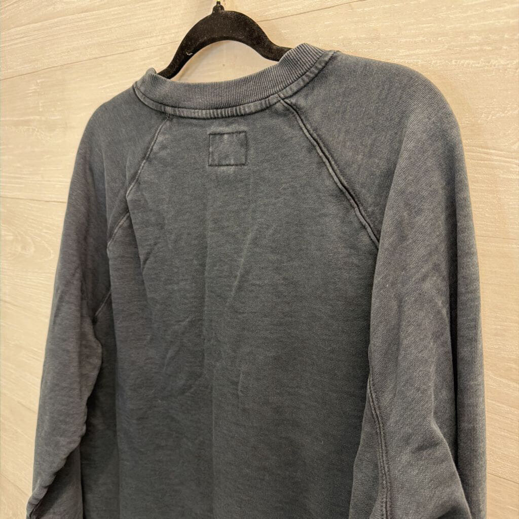 Goodfellow Grey Friends Til The End Skeleton Pullover Large