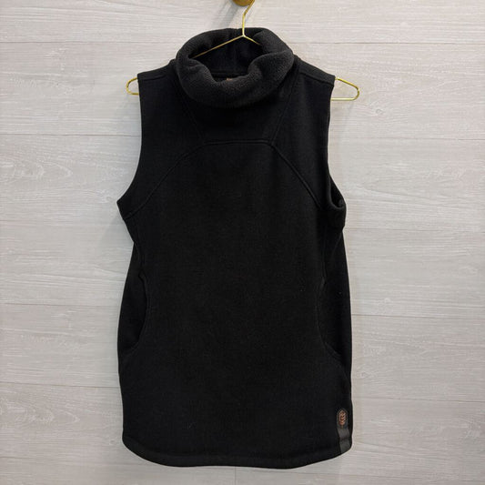 Indygena Black Turtleneck Sleeveless Top Medium