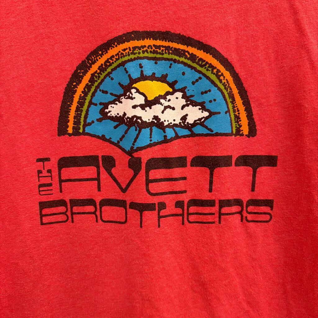 Red/ Multi The Avett Brothers Short Sleeve Graphic Tee Extra Large