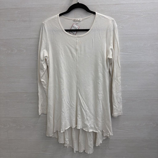 Kleen White Long Sleeve Top Large