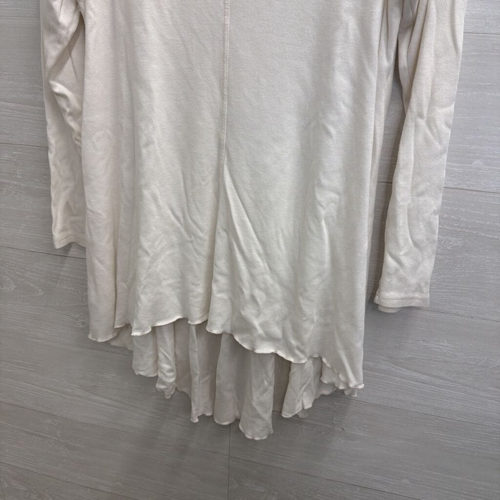 Kleen White Long Sleeve Top Large