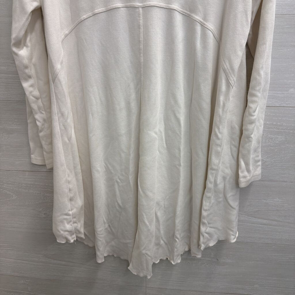 Kleen White Long Sleeve Top Large