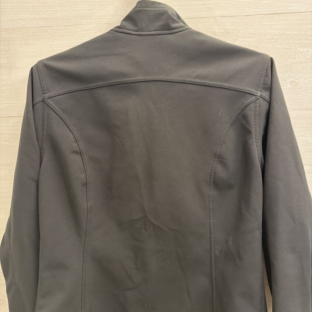 Eddie Bauer Black Zip Front Jacket Medium