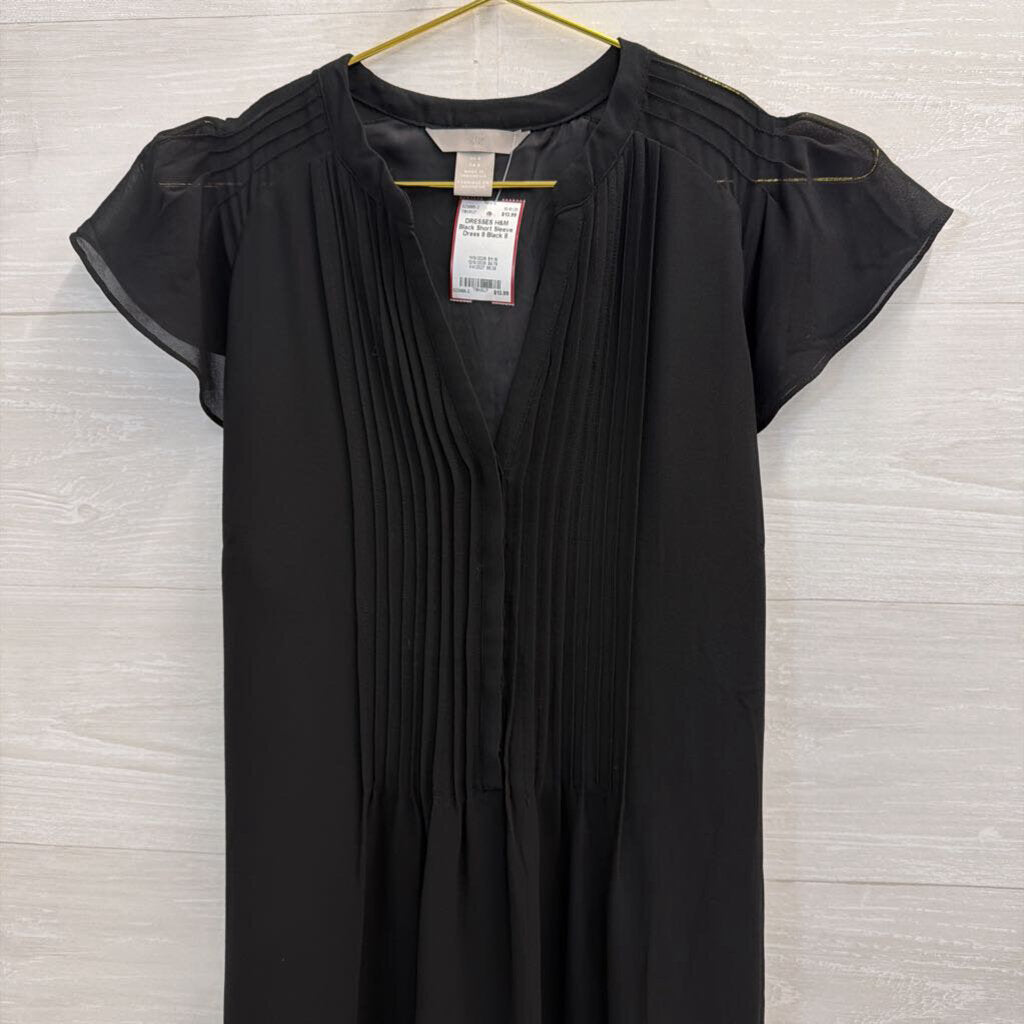 Black Short Sleeve Dress 8