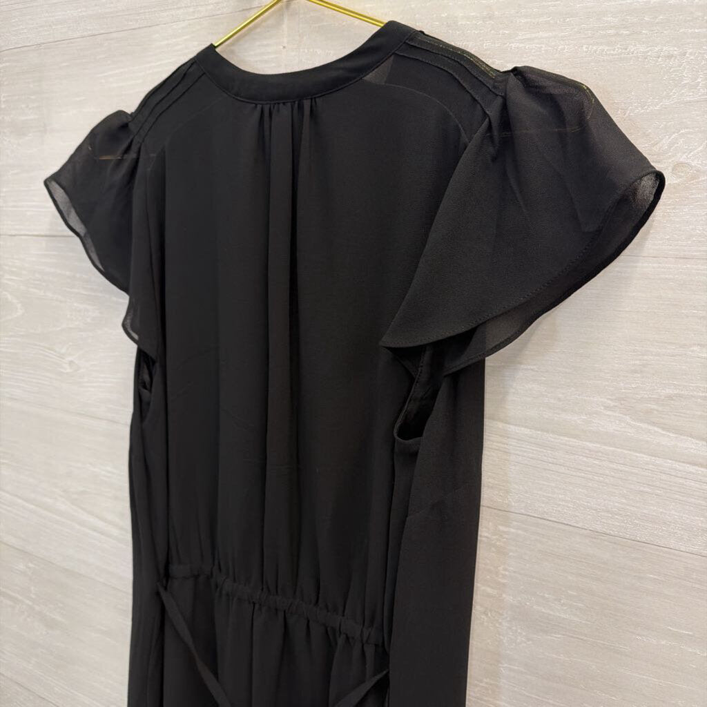 Black Short Sleeve Dress 8