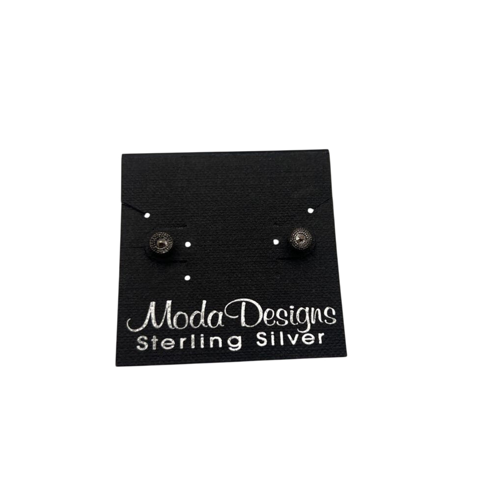 Moda Designs Silver Stud Earrings