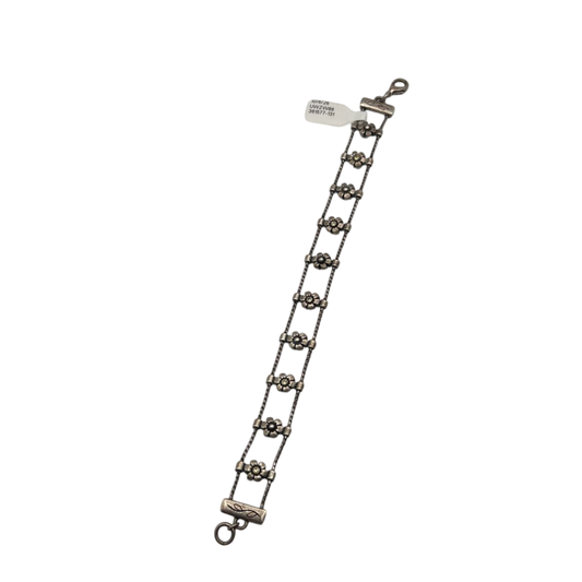 Silver Flower Bracelet