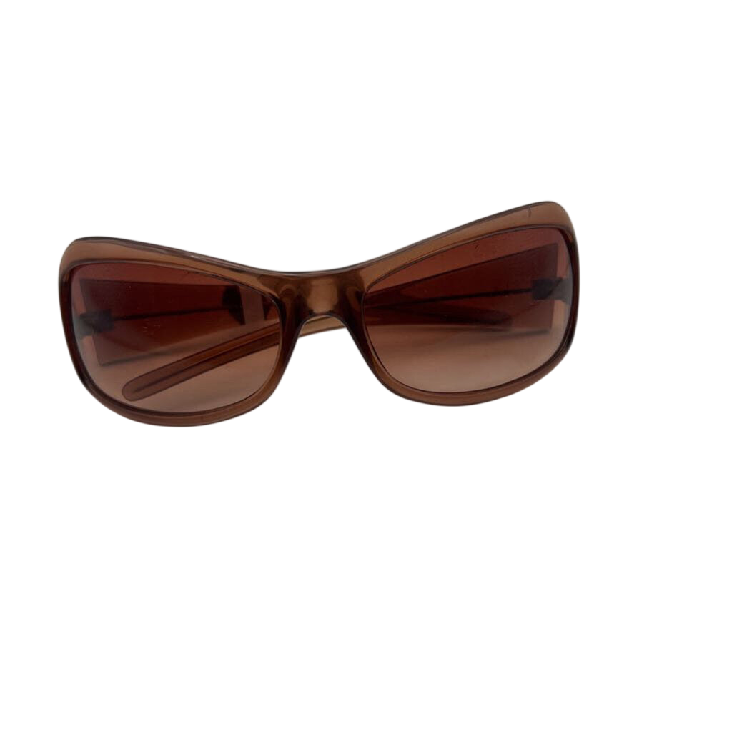 Nicole Miller Brown Y2K Sunglasses