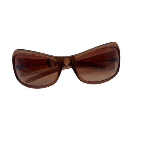 Nicole Miller Brown Y2K Sunglasses