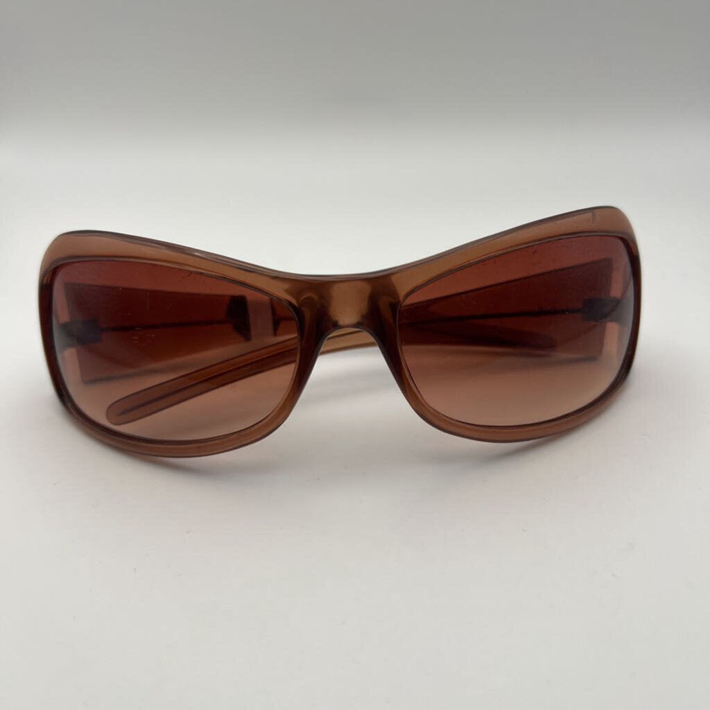 Nicole Miller Brown Y2K Sunglasses