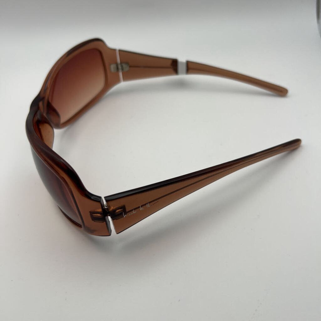 Nicole Miller Brown Y2K Sunglasses