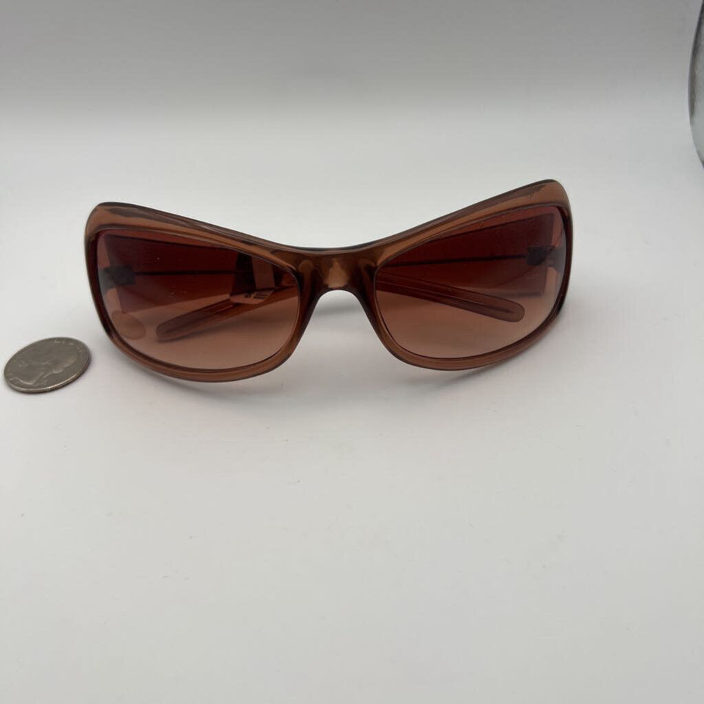 Nicole Miller Brown Y2K Sunglasses