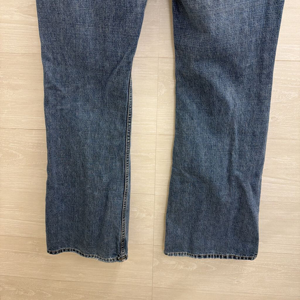SO Medium Wash Flare Leg Jeans 9 Long