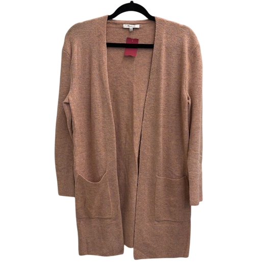 Madewell Brown Soft Knit Open Front Sweater XXS