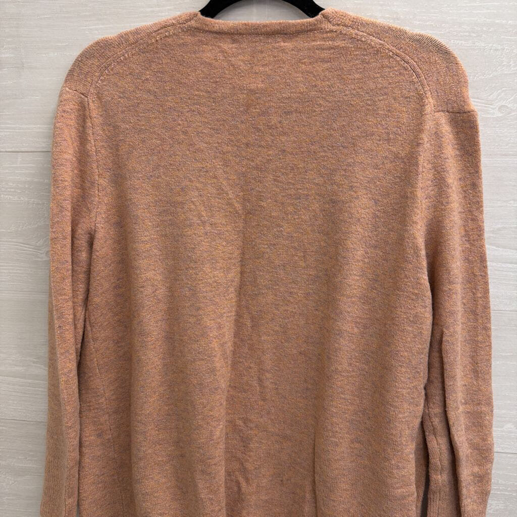 Madewell Brown Soft Knit Open Front Sweater XXS