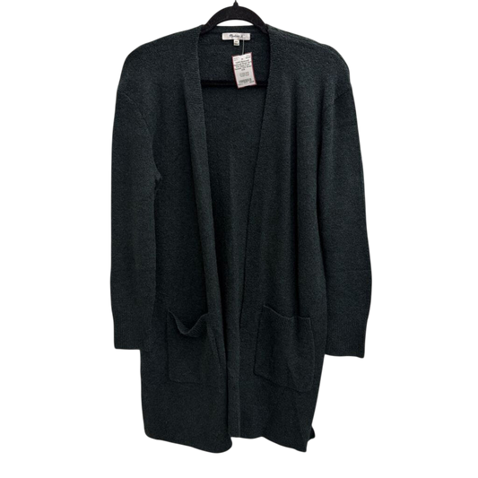 Madewell Green Soft Knit Open Front Sweater XXS