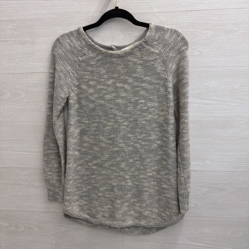Sparrow Grey Knit Sweater Top Extra Small
