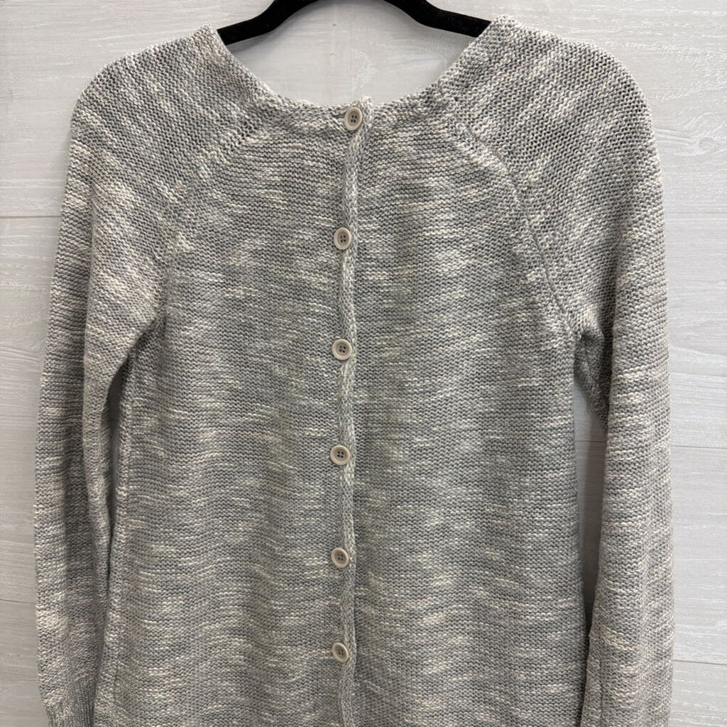 Sparrow Grey Knit Sweater Top Extra Small