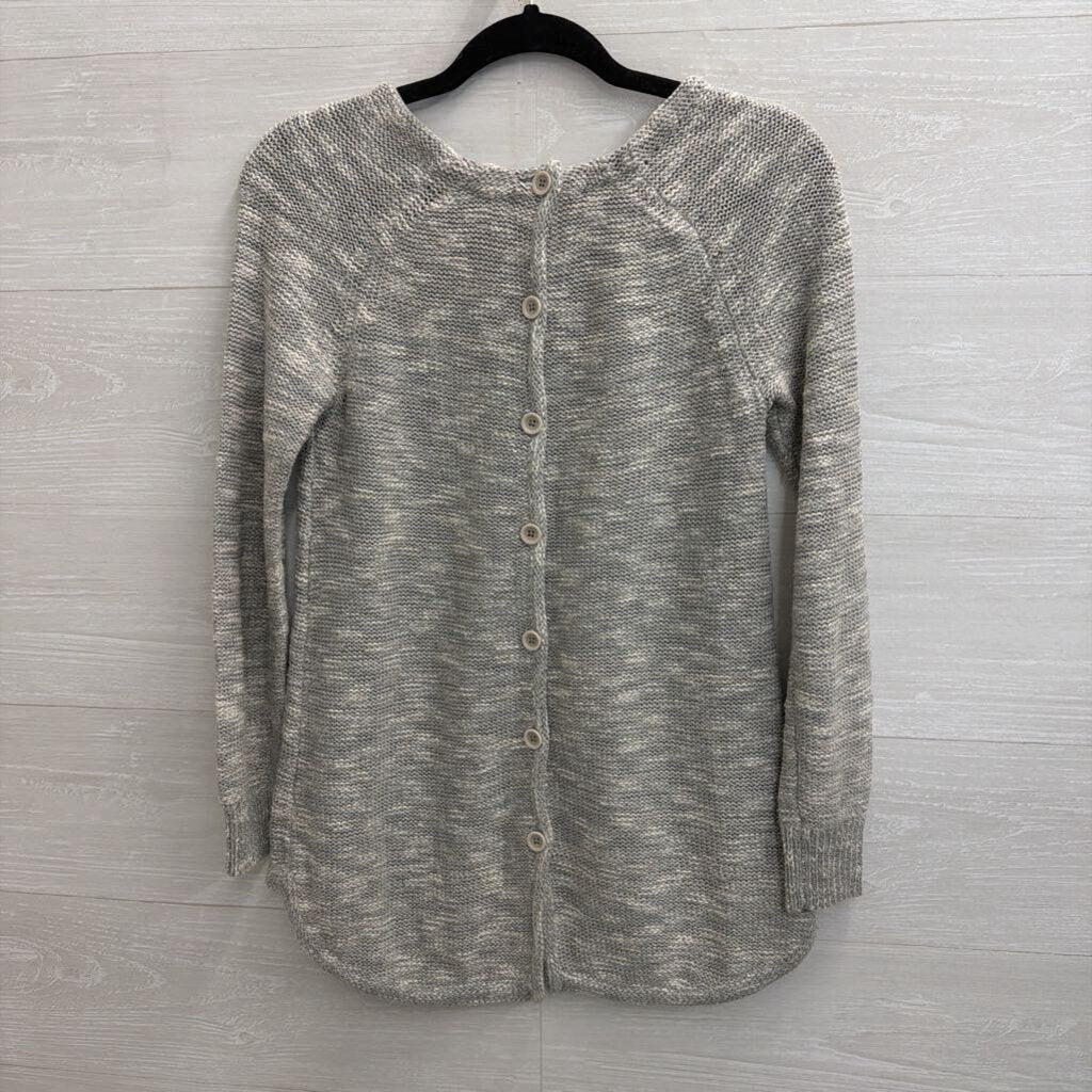 Sparrow Grey Knit Sweater Top Extra Small