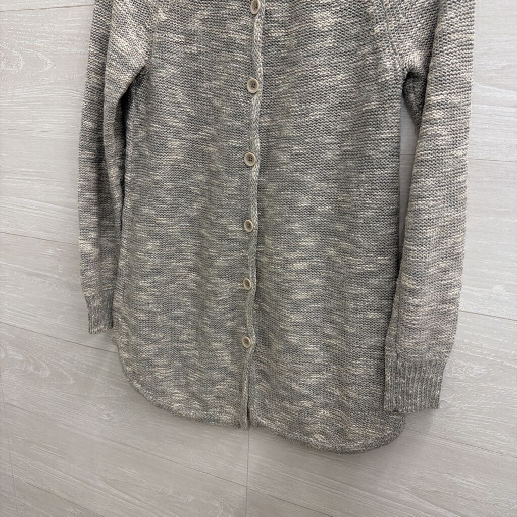 Sparrow Grey Knit Sweater Top Extra Small