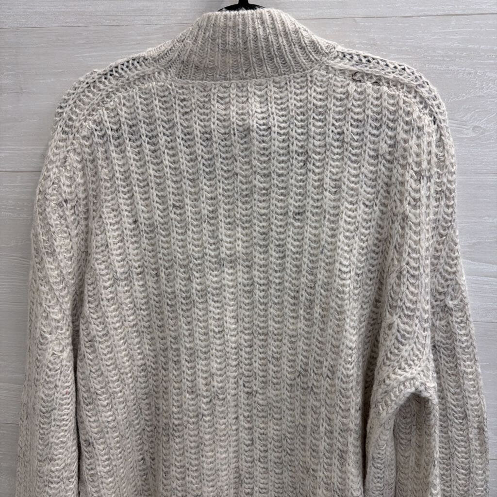 Pilcro Grey Knit Mock Neck Sweater Extra Small