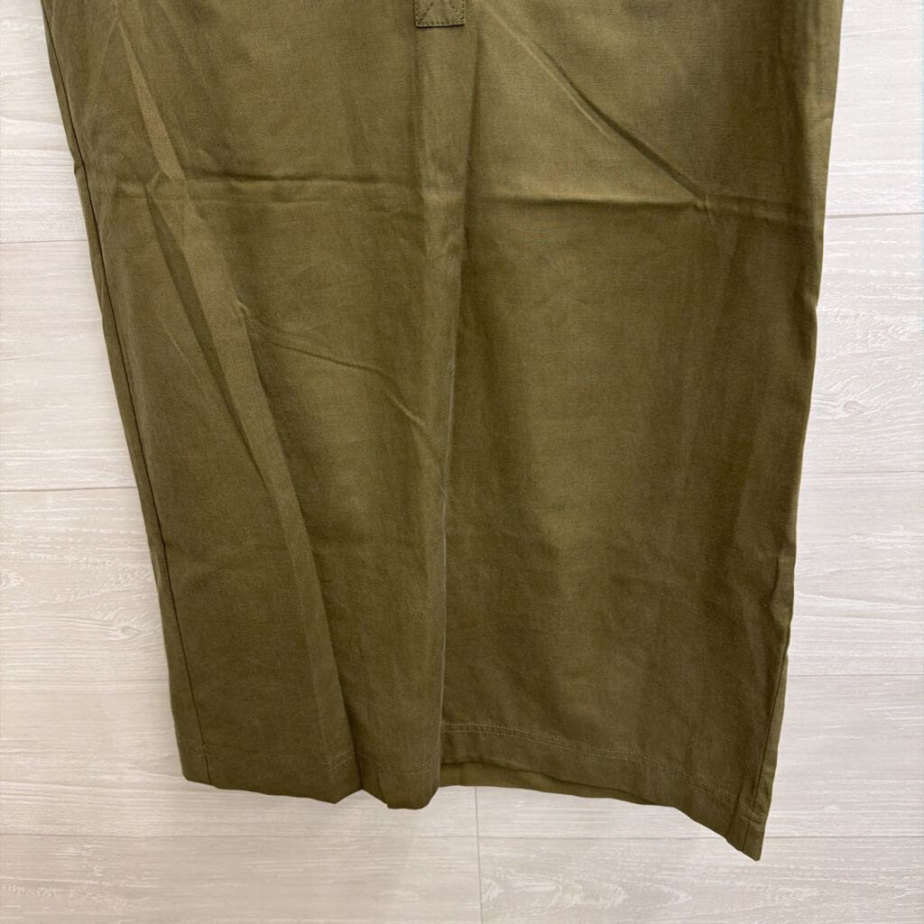 J Crew Green Short Sleeve Shift Dress Extra Small