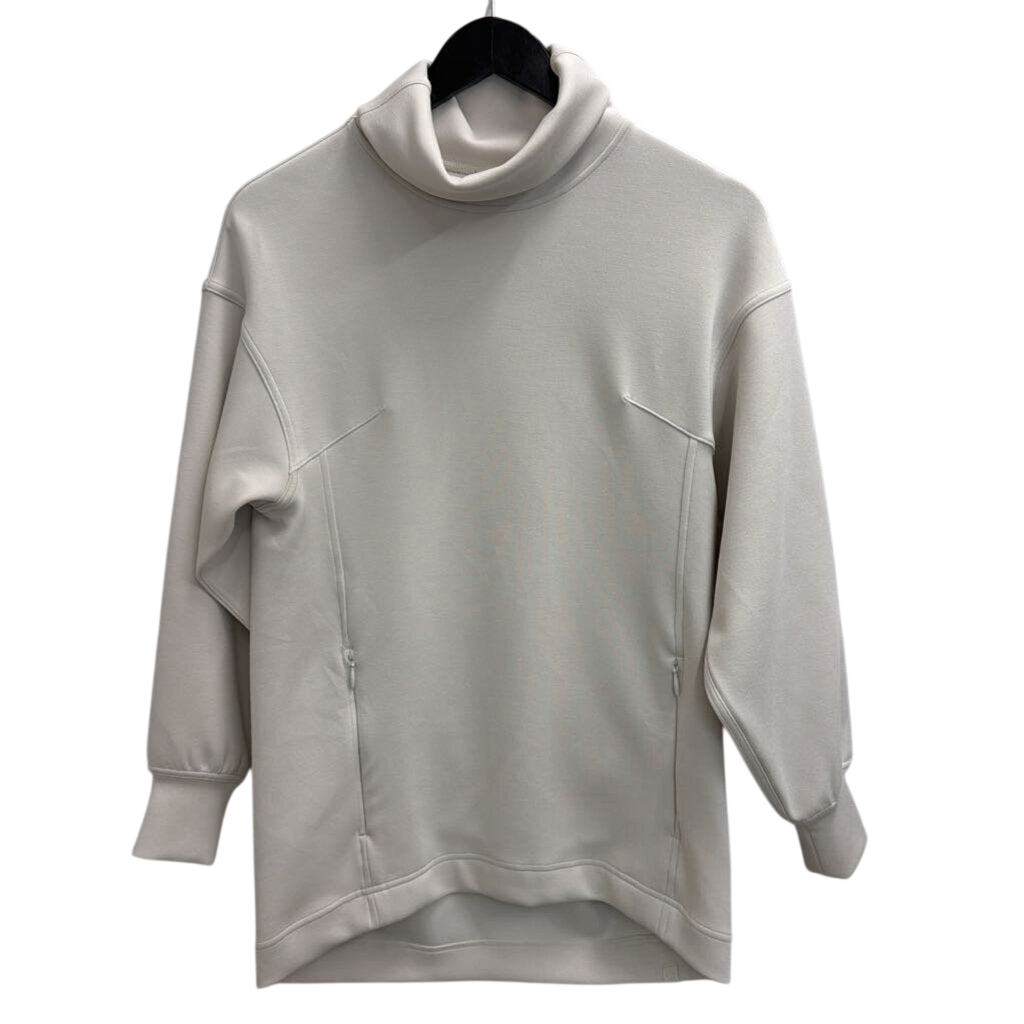 Lululemon Beige Modal Blend Turtleneck Tunic Top 0
