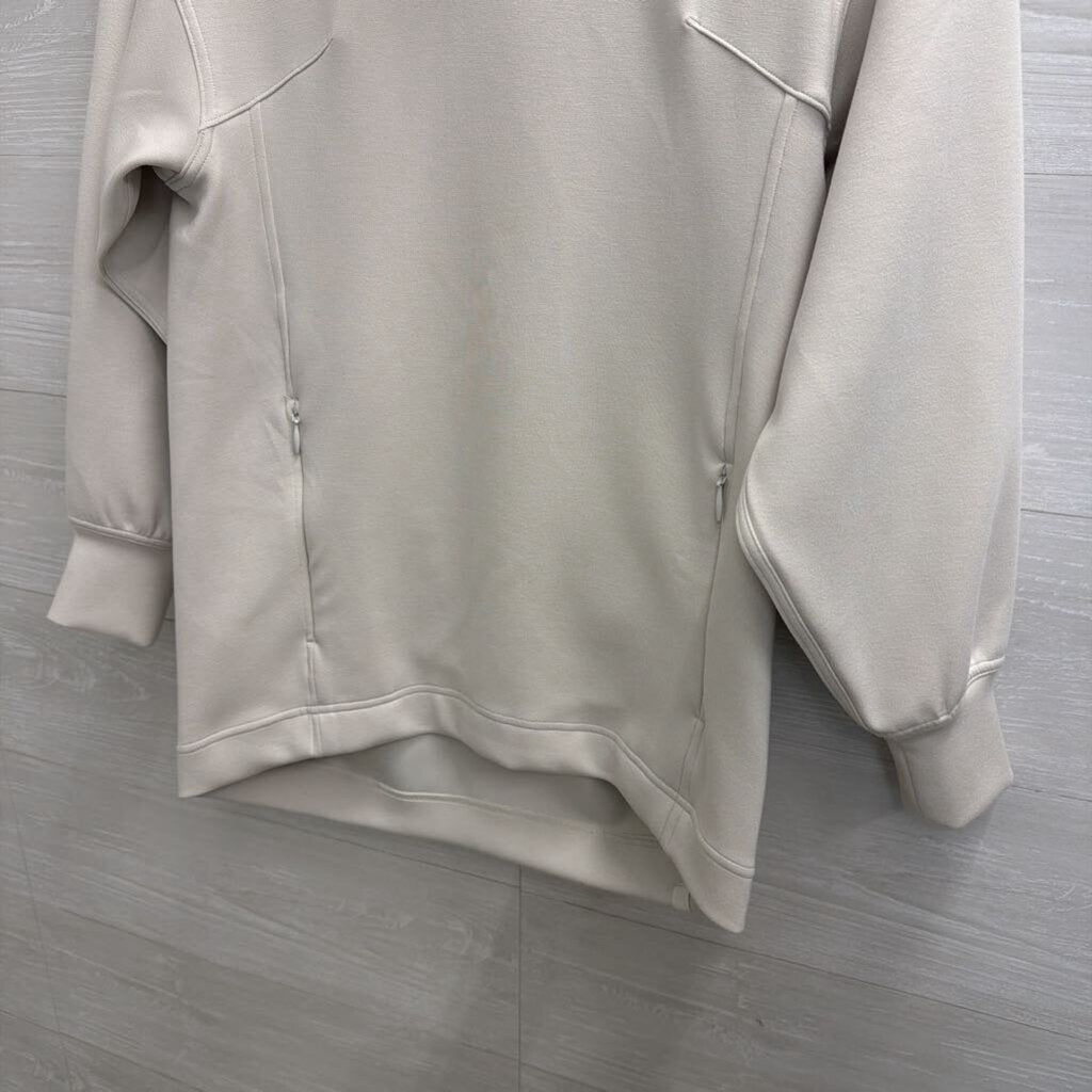 Lululemon Beige Modal Blend Turtleneck Tunic Top 0