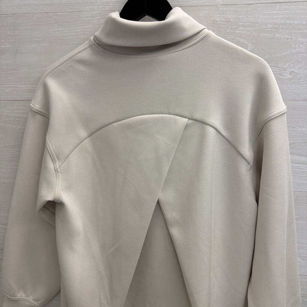 Lululemon Beige Modal Blend Turtleneck Tunic Top 0